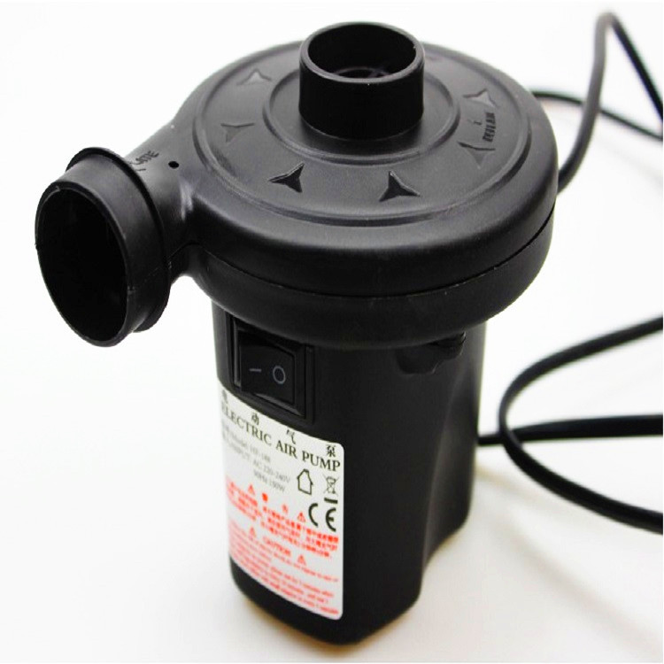 欧规电动充气泵220V充电泵12V车载充气泵充抽两用充气泵