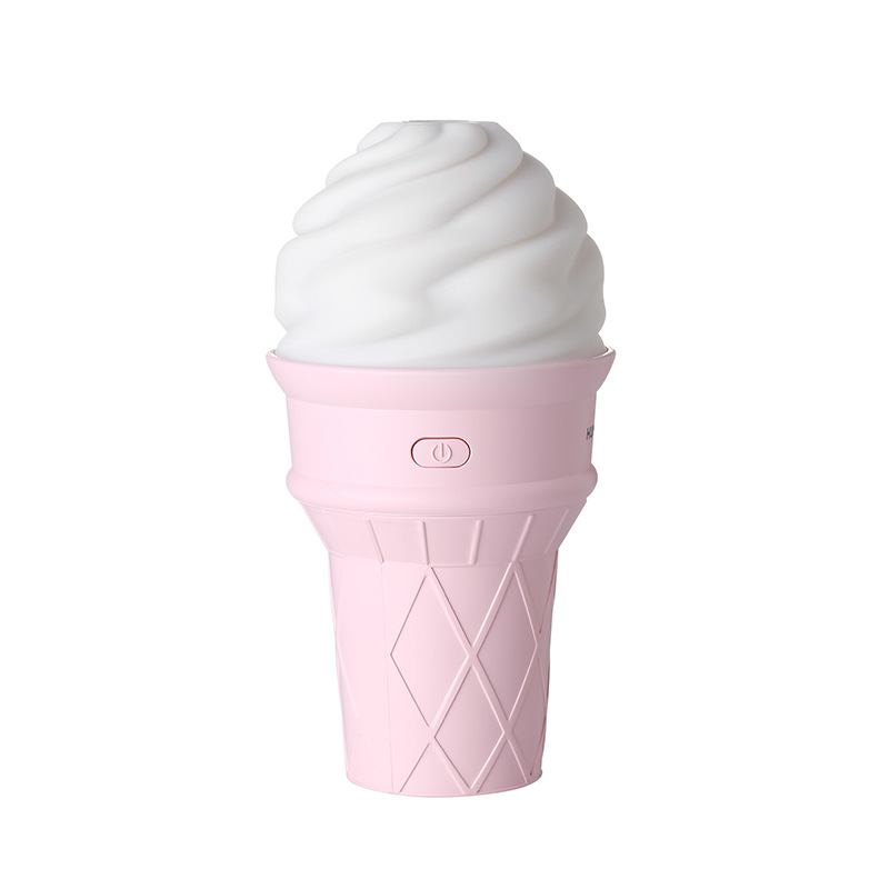 Creative Light Ice Cream Humidifier Manufacturers Usb Mini Indoor Car Desk Air Spray Humidifier Item Picture