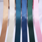 厂家直销多色现货涤纶带加密色丁缎带可定做颜色DIY配饰饰品丝带