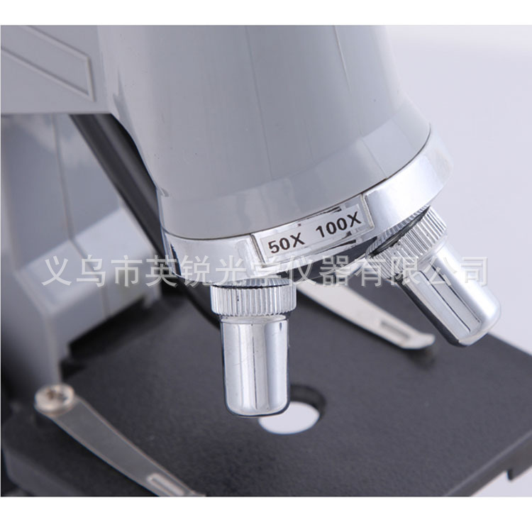 Factory direct sales and wholesale of 1200x student and children's body-type dual-lamp microscope sets, portable Application Scenario