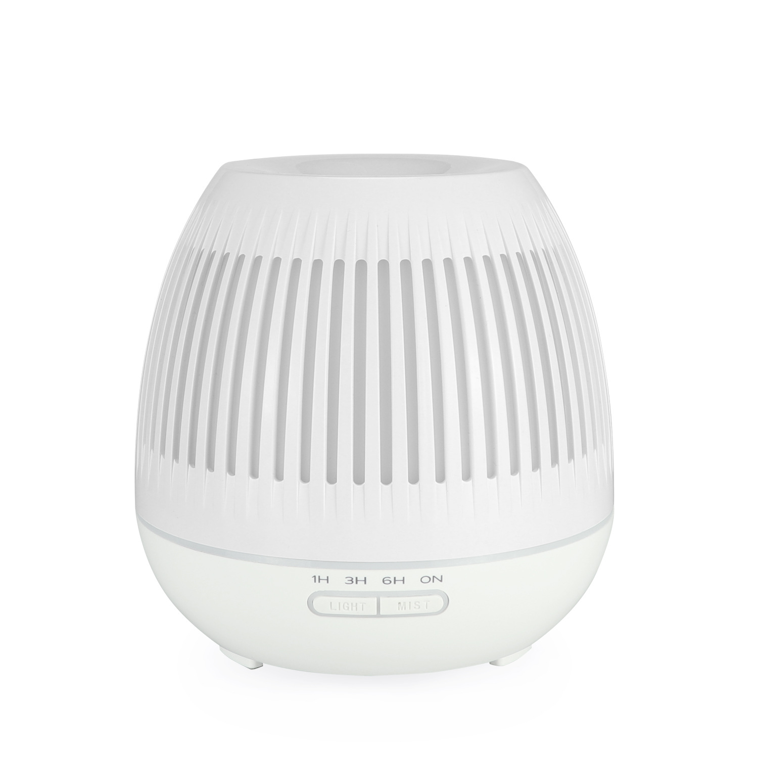 Cross-border wholesale 400ml humidifier, hollowed-out luminous humidifier, wood grain humidifier, air purifier, aroma diffuser pic 11