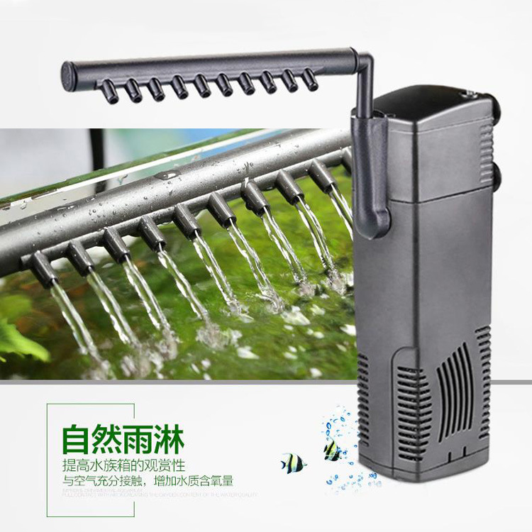 Fish Tank Filter Submersible pump JP-F small pump Turtle tank built-in filter oxygen pump Specification drawing