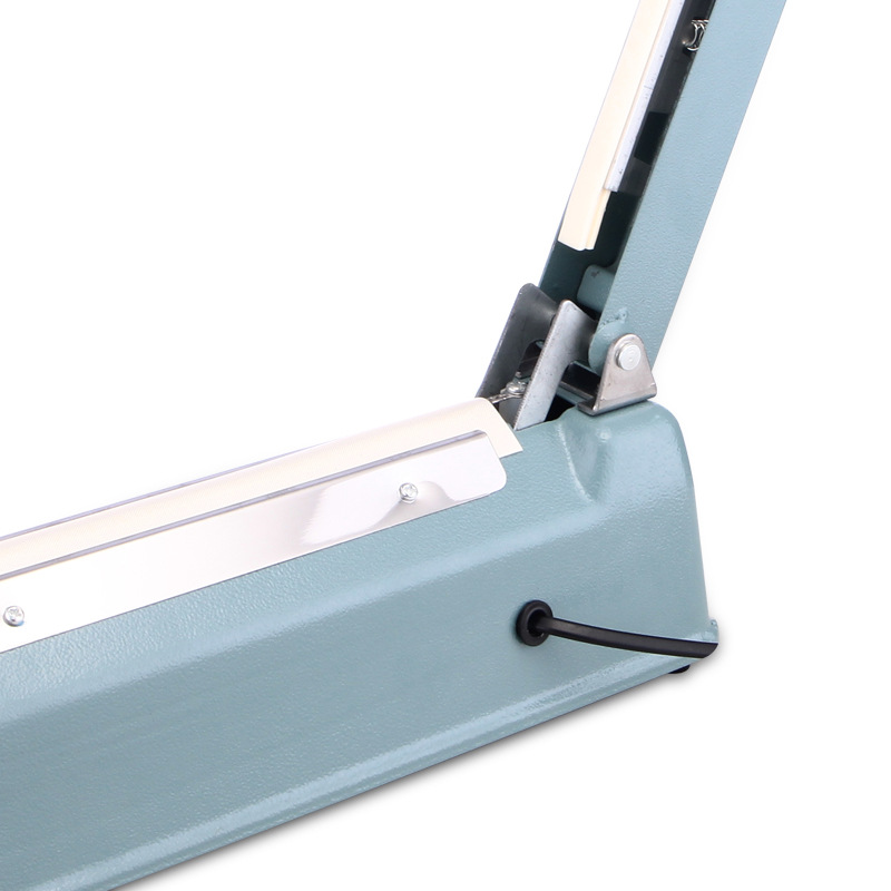 The source factory's PFS-400 hand-pressed iron shell sealing machine, manual small packaging machine and plastic sealing machine are available for cross-border use Application Scenario