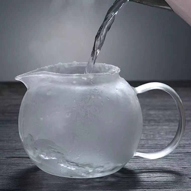 Apple steel glass teapot, stainless steel filter teapot for brewing, high-temperature resistant flower teapot, household tea sets Specification image