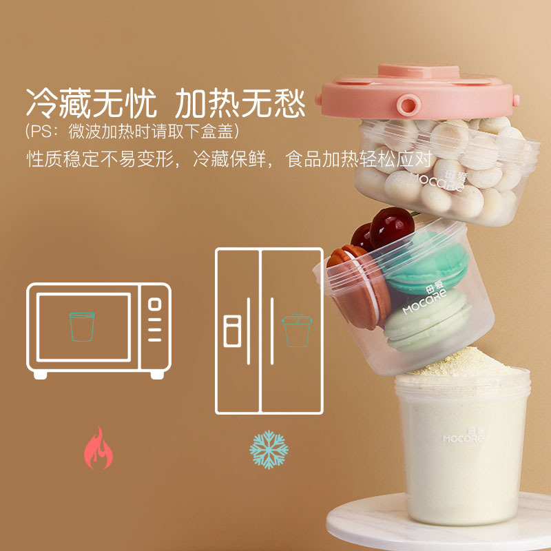 Baby Crisper Baby Food Box Go Out Portable Snack Box Storage Box Wholesale Large Price Application Scenario