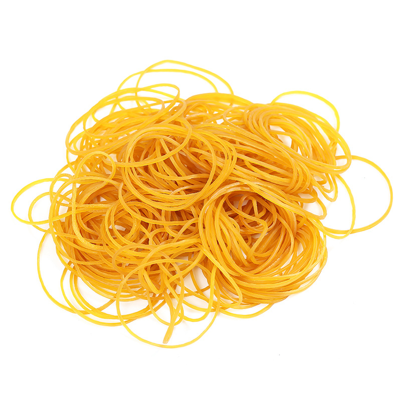 Black Disposable Rubber Band Round Elastic Rubber Band Yellow Rubber Band Rubber Cowhide Ring Red Rubber Band Item Picture