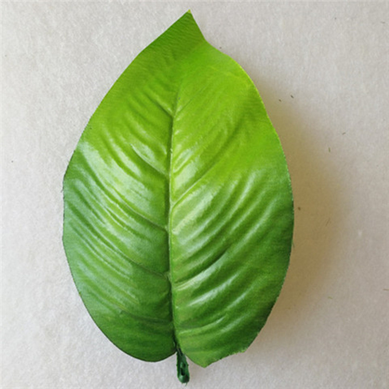 Silk silk stockings flower DIY handmade materials wholesale simulation flower leaves sunflower leaves sunflower leaves wholesale Item Picture