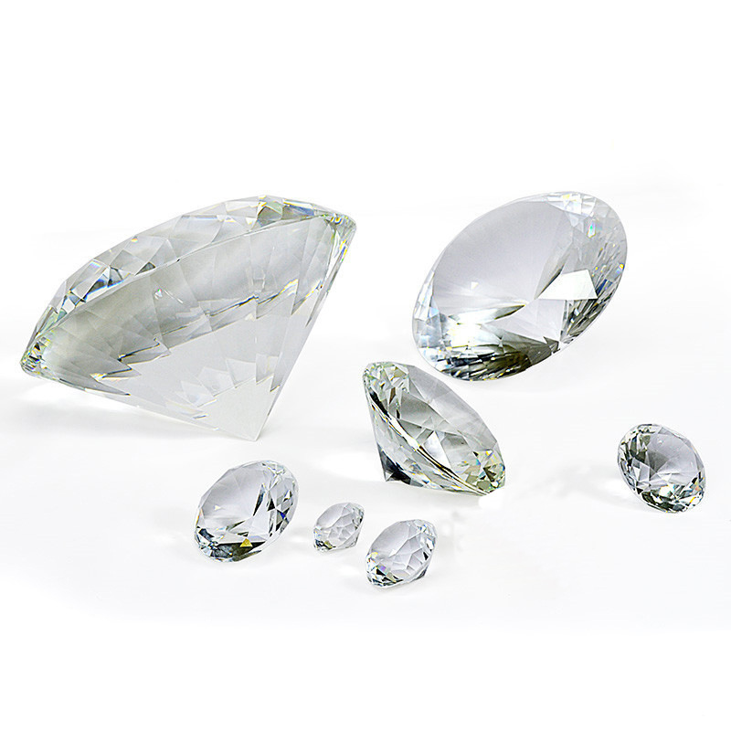 K9 Crystal Material Faceted Processing Crystal Diamond Decoration Transparent Colored Glass Diamond Diy Girlfriend Gift Xiangyu Crystal Application Scenario