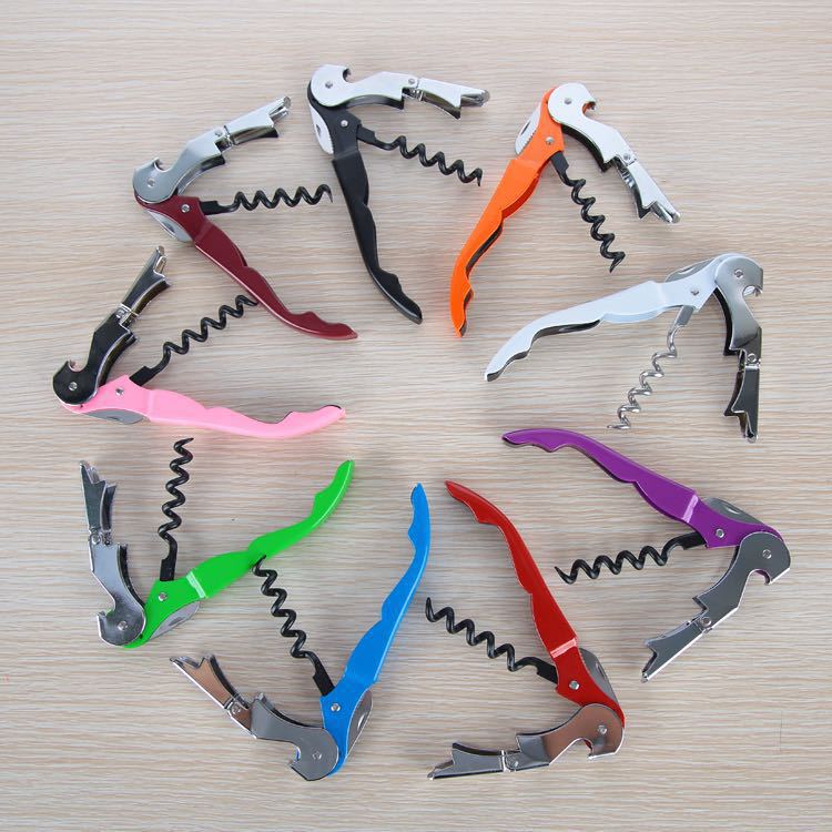 Advertisement promotion of multi-functional red wine and beer two-in-one bottle opener as a pre-wedding gift