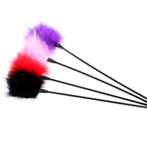 Adult sex toys extended fun feather tease feather rod sm tune torture kit tickle stick ostrich feather