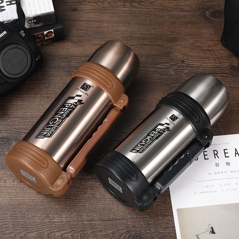 Wholesale 304 stainless steel outdoor sports portable car insulated travel kettle direct supply from the manufacturer Specification image
