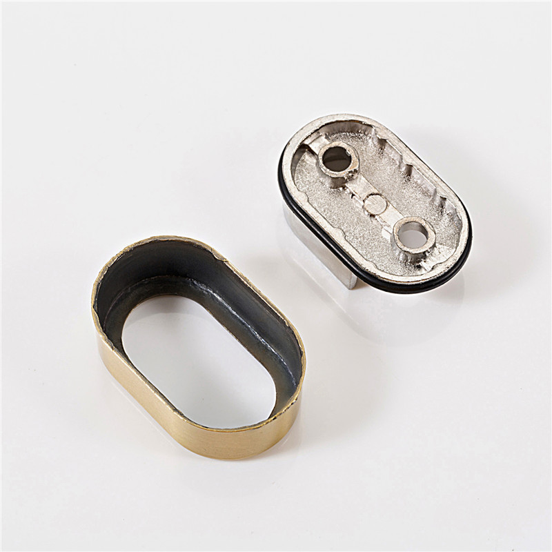Manufacturer's Direct Hidden Zinc Alloy Tube Holder Tube Hanger Rod Flange Tube Holder 16Mm Specification drawing