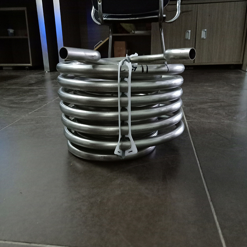 Customized 304 stainless steel round pipe and stainless steel welded pipe processing coil directly supplied by the stainless steel coil double coil manufacturer Specification image