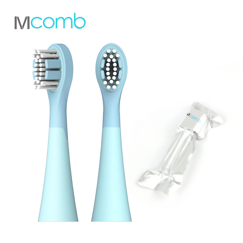 美看Mcomb 儿童电动牙刷头 软毛包胶 真空包装牙刷头详情图3