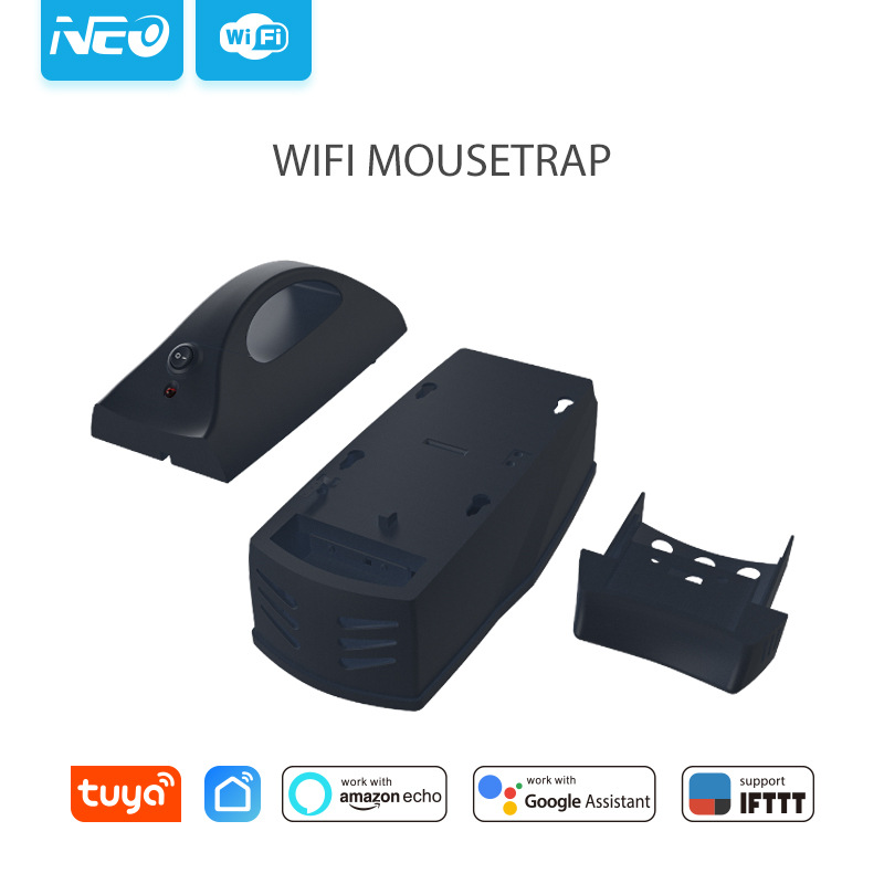 NEO WiFi Mousetrap WiFi智能无线老鼠笼灭鼠器 涂鸦智能扑鼠器详情图5