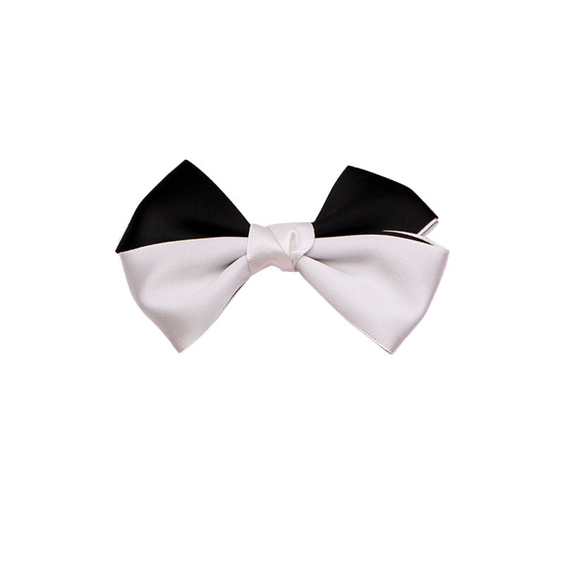 Korean-style two-color bow webbing DIY webbing decoration material, fashionable and colorful color-blocking bow webbing Item Picture