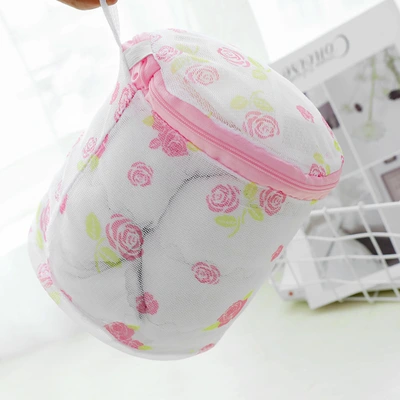 Printed Folding Bra With Bracket Underwear Care Bag Printed Bra Care Bag Laundry Bag Wholesale
