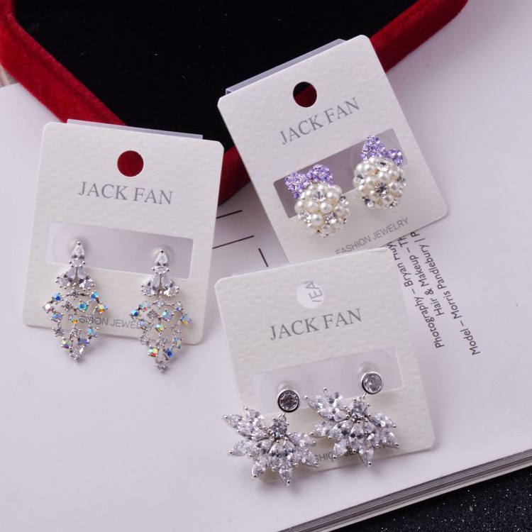 Live Shoot 925 Silver Pin Earrings Earrings Necklace Bracelet Wholesale Room No. 173254 Single Shoot Does Not Ship Item Picture