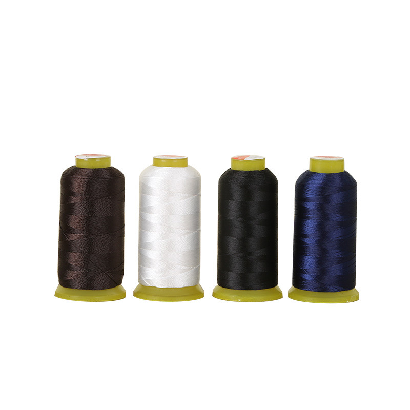 Sewing Machine Thread 150D/210D High Strength Polyester Sewing Thread Black And White Pagoda Thread Sewing Cover Line Wholesale Item Picture