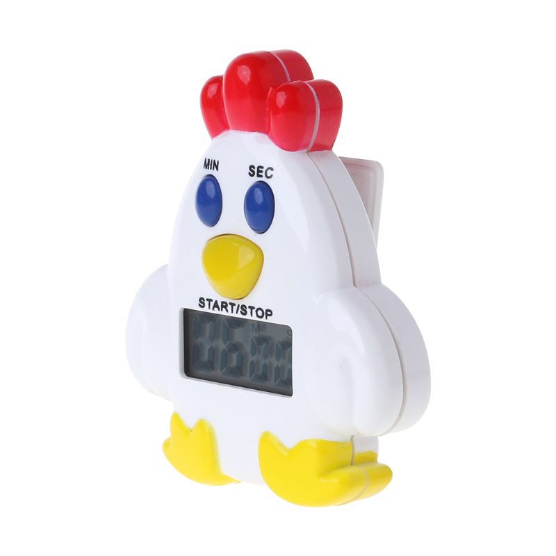 100分钟电子小鸡企鹅计时器 带磁铁定时器 卡通冰箱贴正倒计时器详情图3