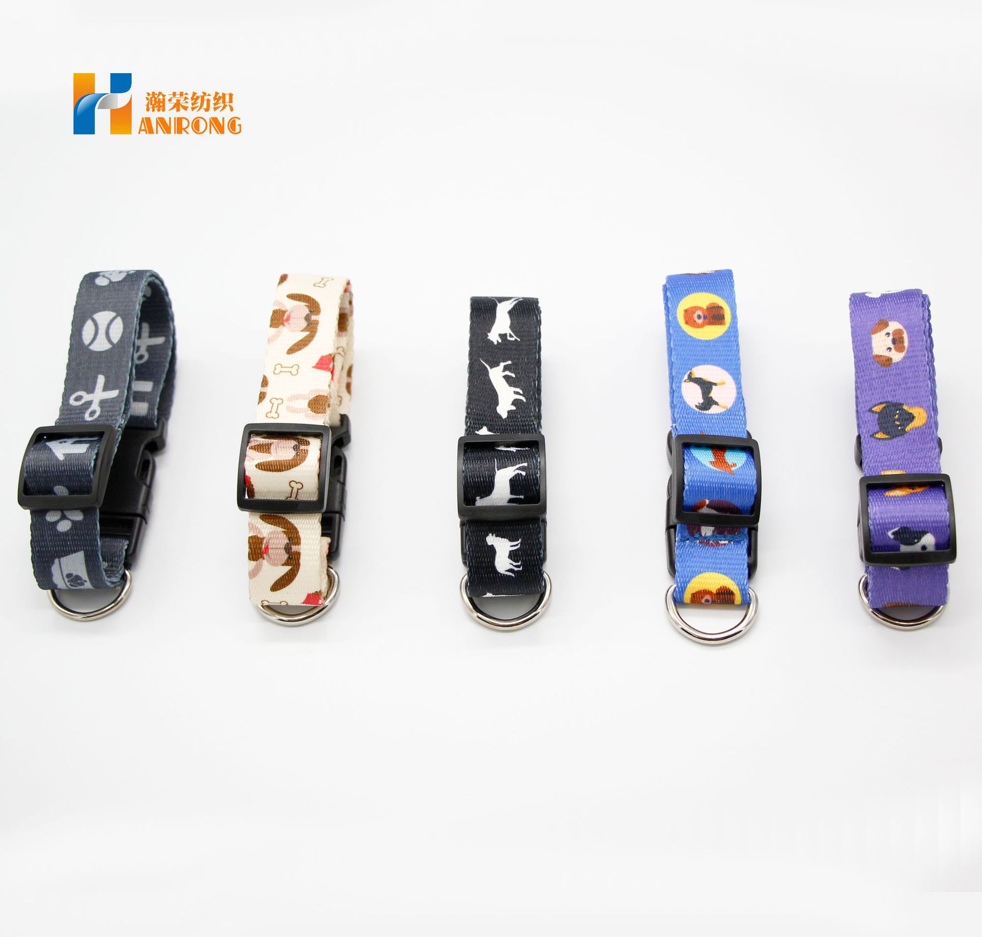 Wholesale And Direct Selling Polyester Print Custom Pattern Pet Supplies Dog Pet Belt Application Scenario