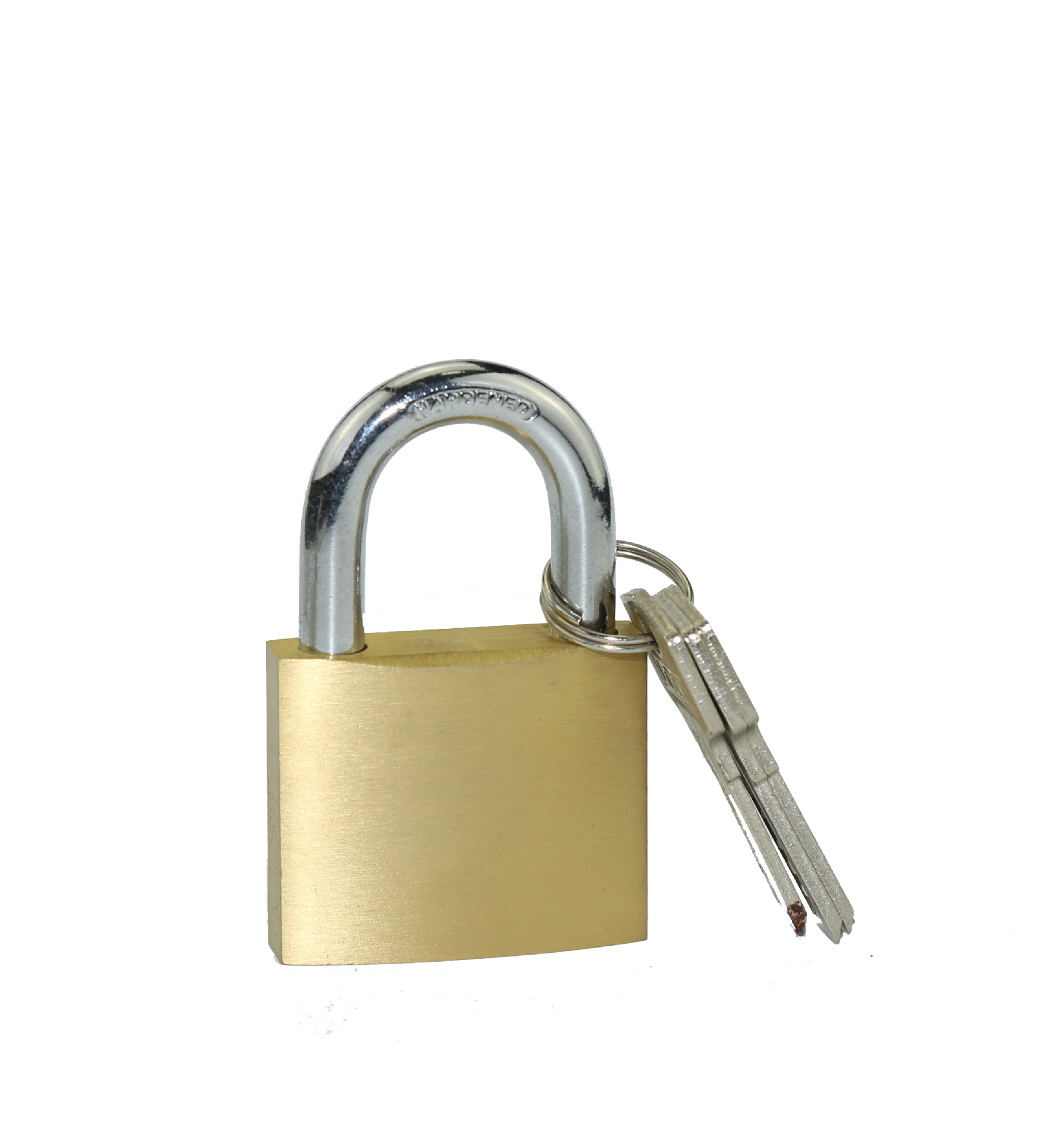 50Mm Arc Atom-Thick Brass Padlock Sand-Thrown Whiteboard Bulk Retail Home Industrial Security Door Padlock Application Scenario