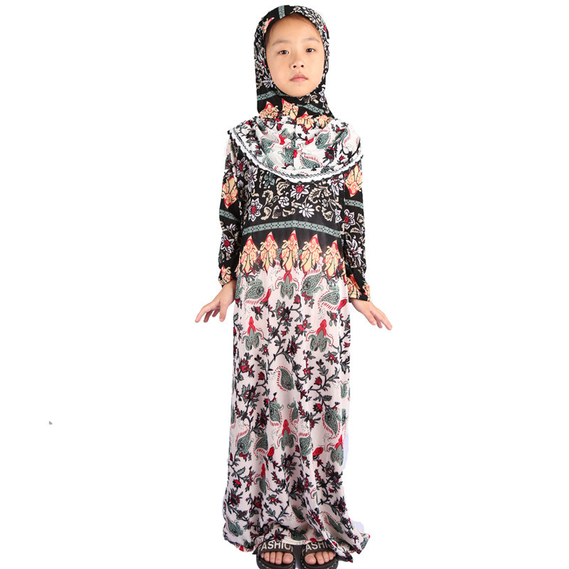 Arab national clothing factory spot girl dress a generation Item Picture
