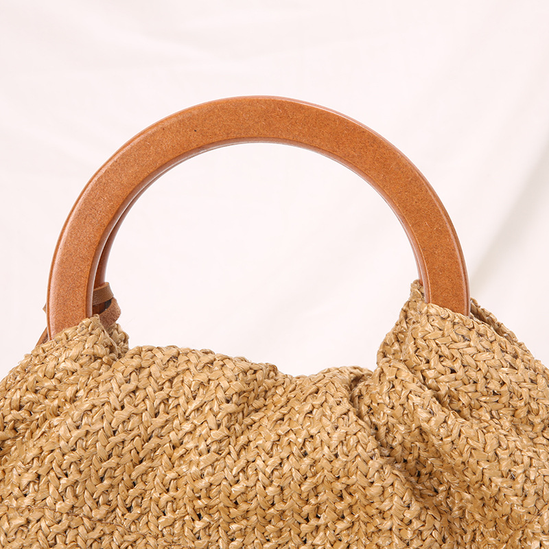 编织包/包包/手工草编编织/编织包女草编森系/斜挎包女士草编时尚产品图