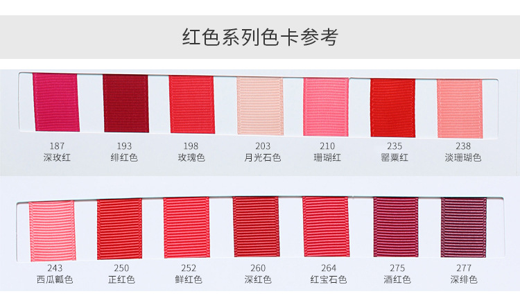 6600罗纹带丝带彩带diy手工礼物包装花束蛋糕花束装饰螺纹带织带详情18