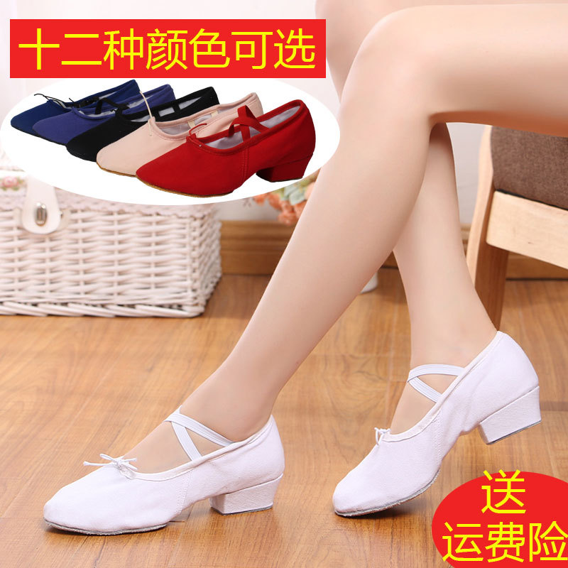 舞蹈鞋带跟教产品图