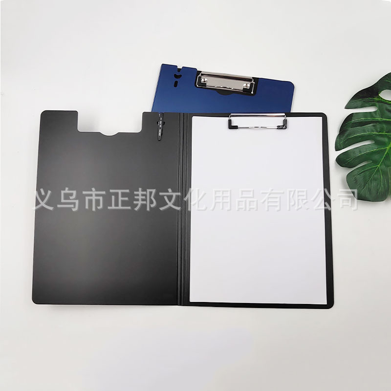 Our factory produces and sells straight striped A4 double-sided writing tablets, foam PP file folders in large quantities for wholesale and customization details Picture