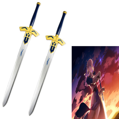 Saber Sword Fate Black Arthurian White Victory Oath Sword Cosplay Wooden Specification drawing