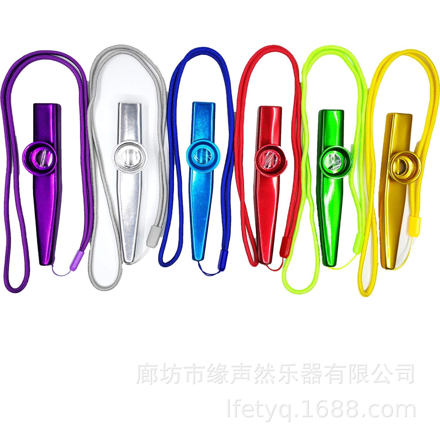 奥尔夫乐器 打击乐器 玩具 早教 卡素 金属卡祖笛 Kazoo 卡棕