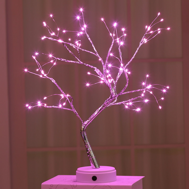 Manufacturers Direct Sales Cross-Border Explosive Christmas Lights Led Firefly Tree Lights Full Star Birthday Gift Decorative Lights Application Scenario
