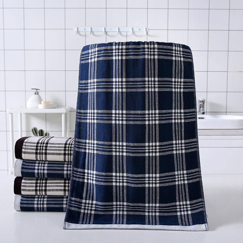 Yiwu good goods business men's pure cotton towel one side gauze one side wool circle adult men and women couples face towel Application Scenario
