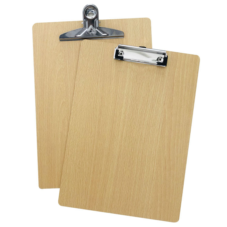 办公用品 加厚木质挂式A4板夹文件夹垫板写字板夹平板夹厂家直销详情图5