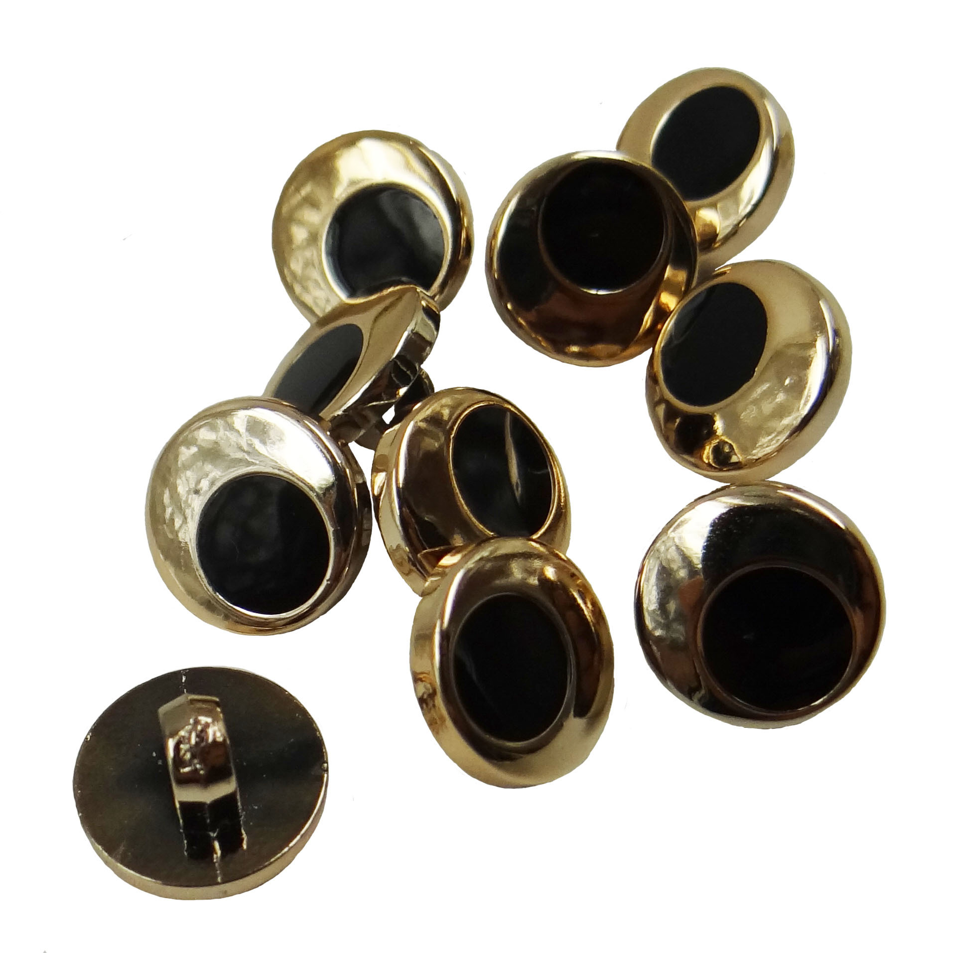 Versatile men's and women's shirt buttons, children's cardigan buttons, 2019 chiffon shirt universal round collar decorative buttons Item Picture