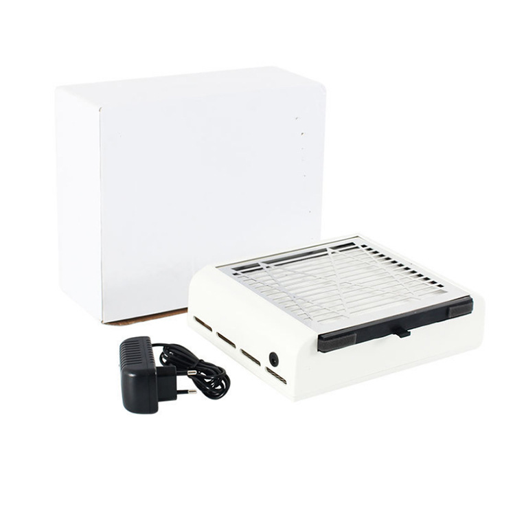 新款40W大功率日式过滤网美甲吸尘器 桌面粉尘机超强吸力不跑灰