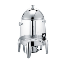 不锈钢果汁鼎自助餐饮料机商用透明冷热保温牛奶桶咖啡鼎