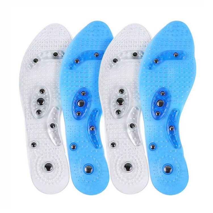 Transparent Magnetic 8 Magnets Massage Breathable Magnetic Iron Insole For Men And Women Factory Home