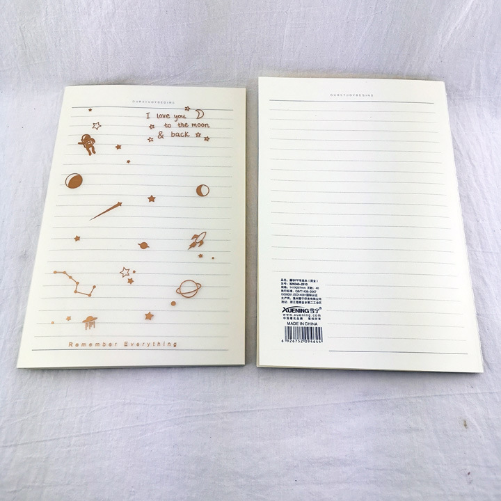 C1613 32K2810 matte bronzed notepad notebook diary 2 yuan shop stationery wholesale Item Picture