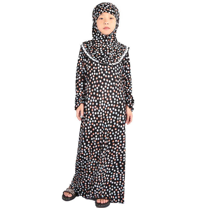 Arab national clothing factory spot girl dress a generation full figure