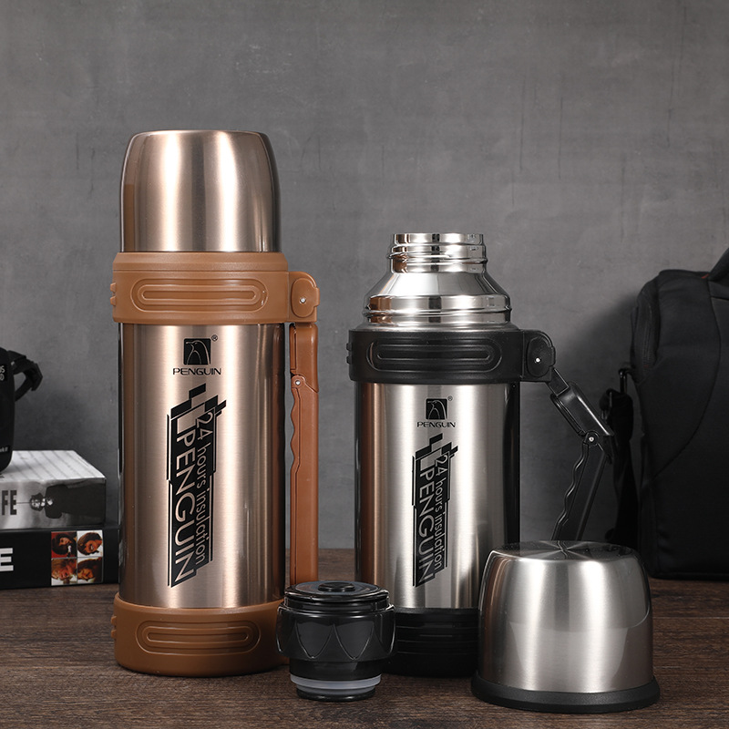 Wholesale 304 stainless steel outdoor sports portable car insulated travel kettle direct supply from the manufacturer details Picture