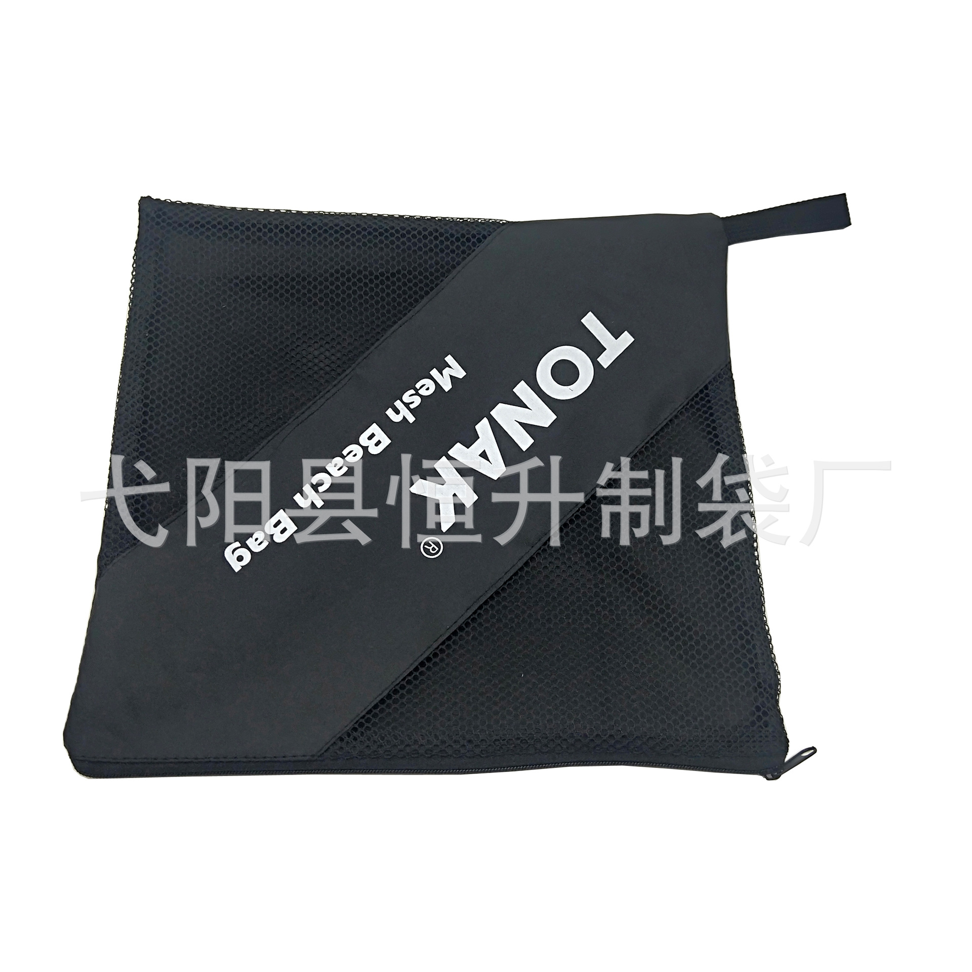 Embalaje Del Sombrero Bolsa De Malla Personalizada Con Cremallera Lateral Negra Bolsa De Embalaje De Toalla Deportiva Bolsa De Almacenamiento De Tela De Serigrafía Disponible Escenario de aplicación