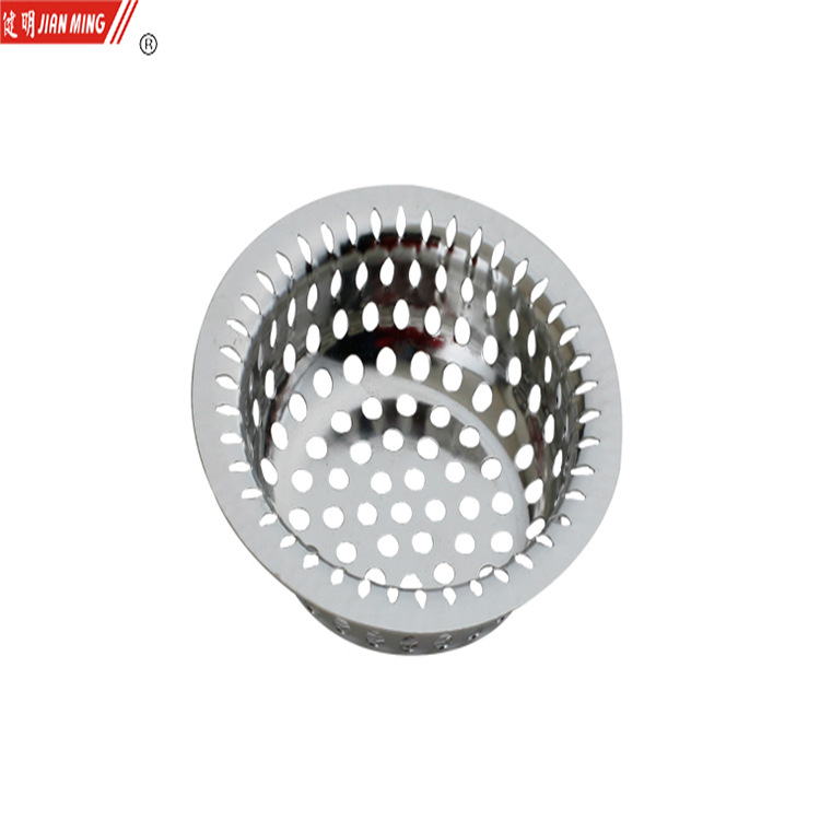 JM8052B stainless steel water filter and drainage screen, sink floor drain, anti-clogging sink filter screen, sink strainer Application Scenario