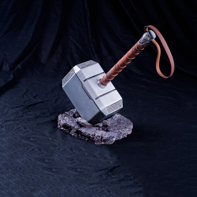 Avengers 4 Thor 3 Thor's Hammer Thor Zinc Alloy Model Large Thor Hammer Gift Box details Picture
