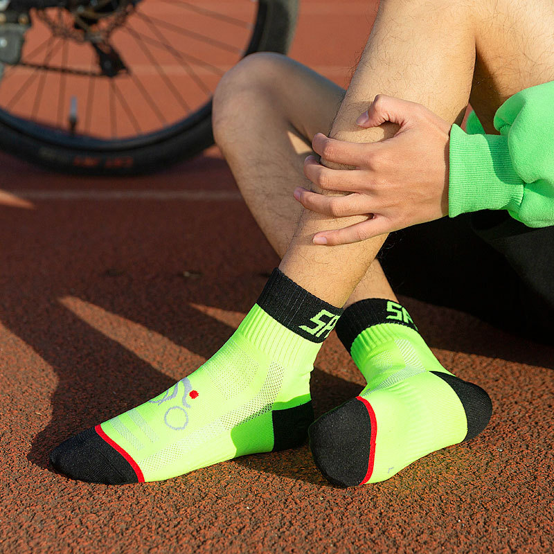 专业骑行袜透气自行车袜子跑步马拉松户外健身运动袜详情图2