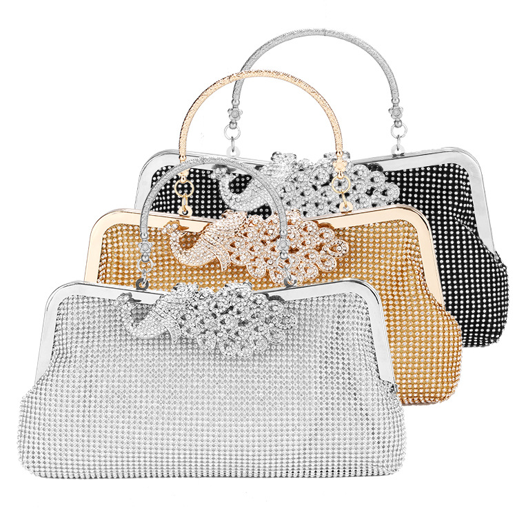 European and American women's handbag evening dress bag banquet bag women's bag thumbnail