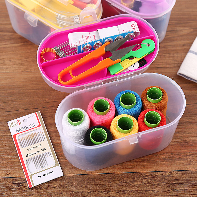 Sewing Box Set Sewing Sewing Kit Large Sewing Box Portable Sewing Tools Manufacturers Wholesale Specification drawing