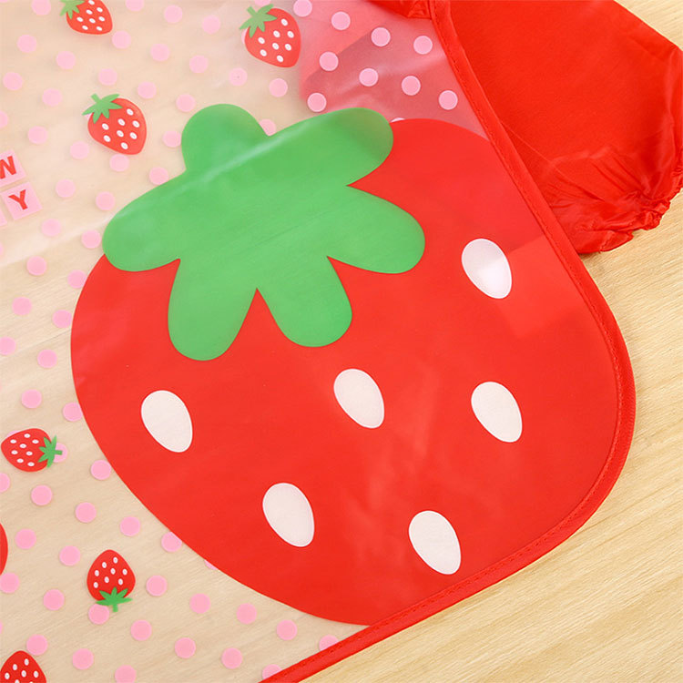 EVA children's coverings, long-sleeved waterproof baby feeding bibs for export, wholesale of Amazon drawing clothes Application Scenario